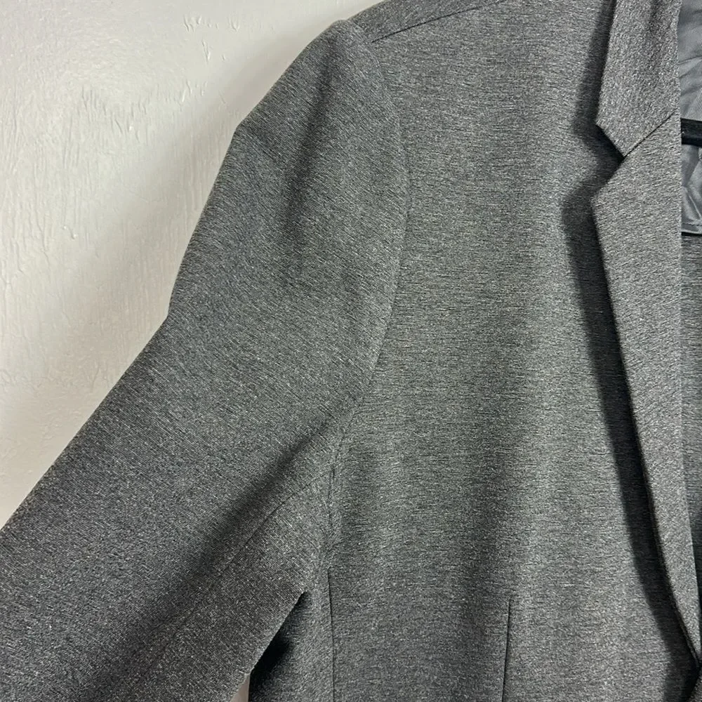 Paige Men's Dax Classic Fit Sport Coat Blazer In Gray Size XL